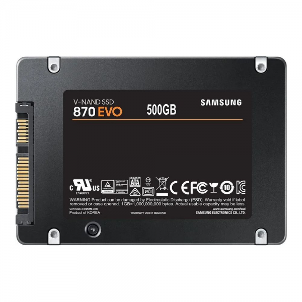 Твердотельный накопитель SSD Samsung 870 EVO MZ-77E500 500GB 2.5