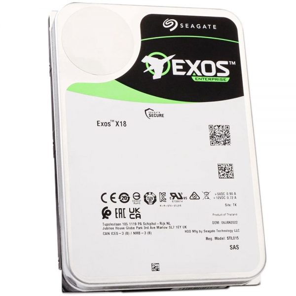 Жесткий диск серверный Seagate Exos X18 ST12000NM004J 12TB 3.5