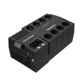 Источник бесперебойного питания ИБП CyberPower BS650E NEW линейно-интерактивный 650ВА/390Вт, 4+4 евророзетки, USB / CBR-BS650E. / UPS Line-Interactive CyberPower BS650E NEW 650VA/390W USB (4+4 EURO) {3} (272765)