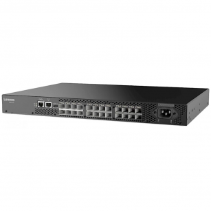 SAN-коммутатор FC Switch Lenovo DB610S 16x16Gb FC, 16 ports licensed, including 16x FC 16Gb SWL SFPs transceivers, 1 PS, Rail Kit, 1Yr (6559-CH5)