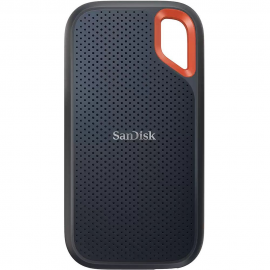 Твердотельный накопитель SSD SanDisk Extreme 2TB Portable SSD - up to 1050MB/s Read and 1000MB/s Write Speeds, USB 3.2 Gen 2, 2-meter drop protection and IP55 resistance