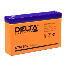 Аккумуляторная батарея Delta DTM 607 (801127)