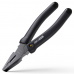 Пассатижи Deli  Home Series Black HT2007 180мм, эксклюзивный дизайн, рукоятка из высококачественного софттач пластика