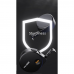 Рулетка Home Series Black HT8519 5м х 19мм, эксклюзивный дизайн, корпус - высококачественный софттач пластик