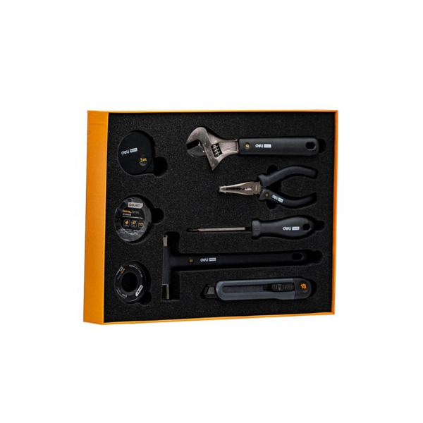 Набор ручного инструмента Home Series Black Deli HT0008 8 предметов