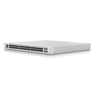 Коммутатор Ubiquiti UniFi Switch Enterprise 48 PoE |USW-Enterprise-48-PoE| Ubiquiti PoE-коммутатор в стойку, 48х 2.5G |USW-Enterprise-48-PoE-EU| RJ45, 4х 10G SFP+, раздача 720 Вт {2}