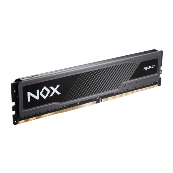 Модуль памяти Apacer NOX Black Gaming Memory AH4U16G32C28YMBAA-1 16GB DDR4 3200 DIMM Non-ECC, CL16, 1.35V, Intel  XMP 2.0, Heat Sink, RTL
