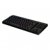 Клавиатура игровая Logitech G PRO TKL Black |920-009393| 89 клавиш (2 дополнительных), без цифрового блока, RGB-подсветка, съемный кабель 1,8м