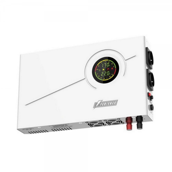 Источник бесперебойного питания Powerman Smart 1000 INV Shuko line-interactive (без АКБ) {2} (946486)