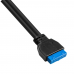 Картридер Exegate «Картридер USB3.0 ExeGate <CR-611U3> (внутренний, 3.5», мультиформатный:» SD/SDHC/SDXC/MMC/microSD/T-Flash/CF/MS/MS micro/XD, 1 доп.порт USB3.0, черный, металл) (133273)