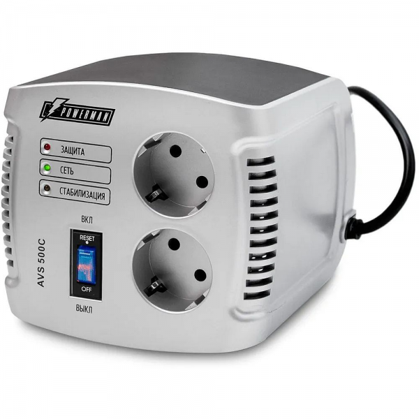 Стабилизатор напряжения Powerman AVS 500 C (6090625) (946328)