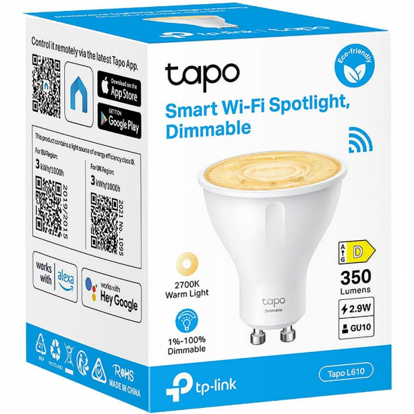 Умный диммируемый Wi-Fi светильник TP-LINK Tapo L610