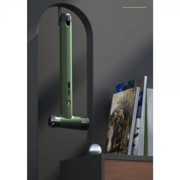 Молоток Deli Home Series Green HT7008L вес бойка 250гр, эксклюзивный дизайн, рукоятка из высококачественного софттач пластика