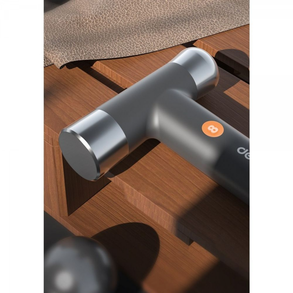 Молоток Deli Home Series Gray HT7008C вес бойка 250гр, эксклюзивный дизайн, рукоятка из высококачественного софттач пластика