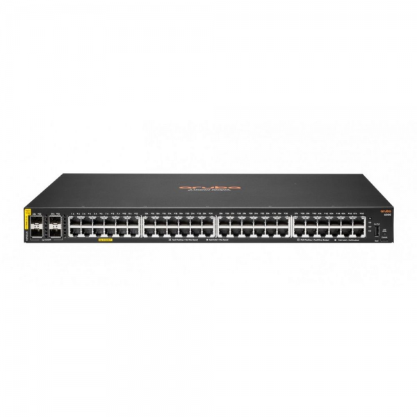 Коммутатор HPE R8N85A HPE Aruba 6000 Managed L2 48G Class4 PoE 370W 4SFP Switch