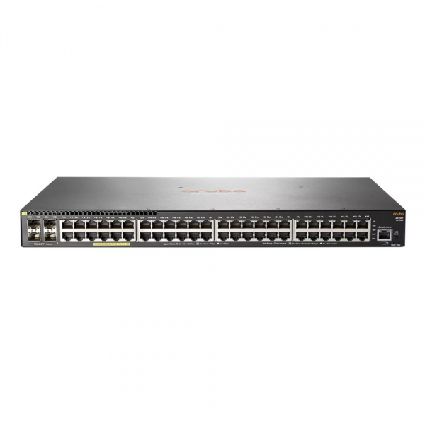 Коммутатор HPE JL256A HPE Aruba 2930F Managed L3 Lite 48G PoE+ 370W 4SFP+ Switch