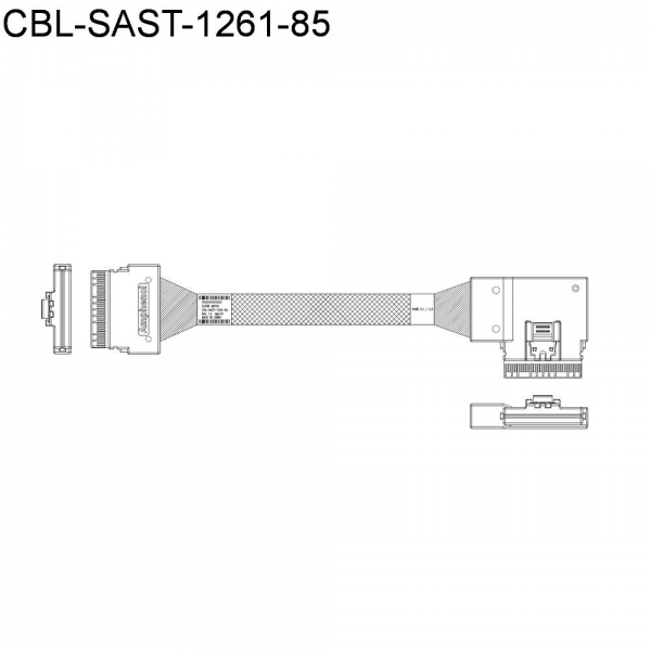 Кабель SuperMicro CBL-KIT-220U-TNR-22N Cable Kit with 11 NVMe cables for X12 Ultra 220U-TNR