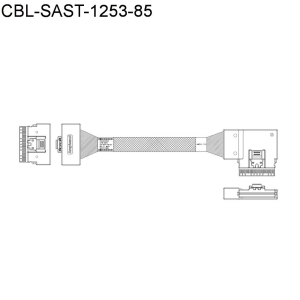 Кабель SuperMicro CBL-KIT-220U-TNR-22N Cable Kit with 11 NVMe cables for X12 Ultra 220U-TNR