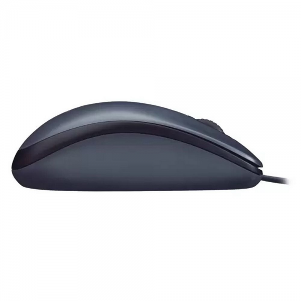 Мышь Logitech M90 Black (910-001793) черная, оптическая, 1000dpi, USB, 1.8м черная, оптическая, 1000dpi, USB, 1.8м