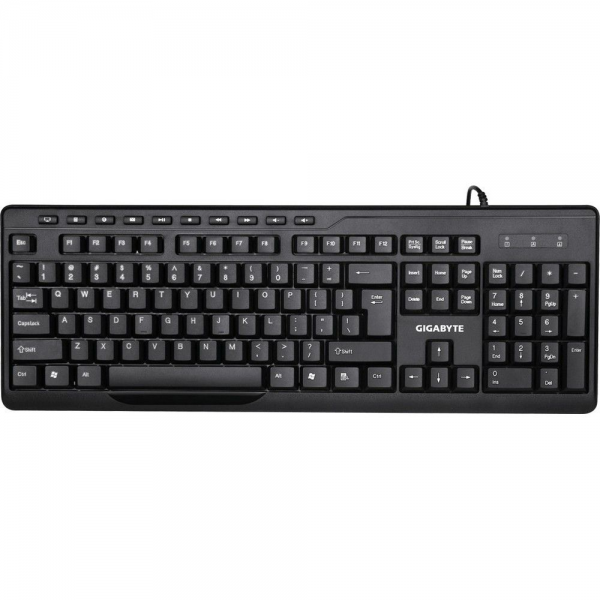 Комплект клавиатура и мышь Gigabyte GK-KM6300 RU, проводные (USB, 1.5м), 1000dpi, {20} (551179) комплект клавиатура + мышь, проводные (USB, 1.5м), 1000dpi, (20) (551179)