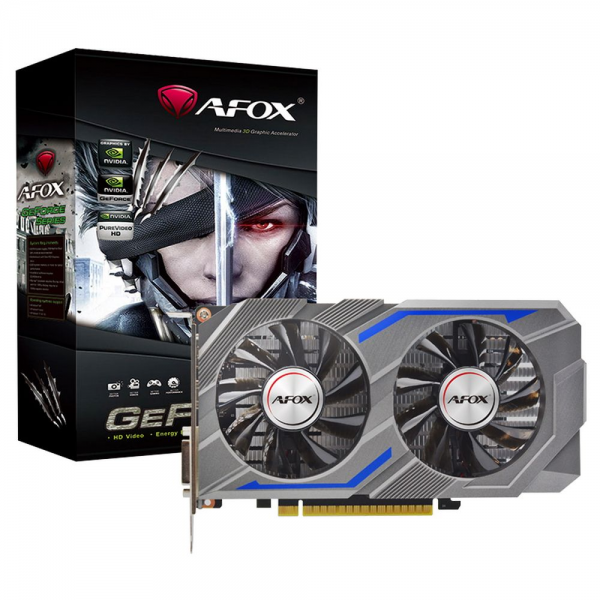 Видеокарта Afox GTX1650 4GB GDDR6 128BIT DP DVI HDMI ATX DUAL FAN RETAIL PACK 4GB GDDR6 128BIT DP DVI HDMI ATX DUAL FAN RETAIL PACK