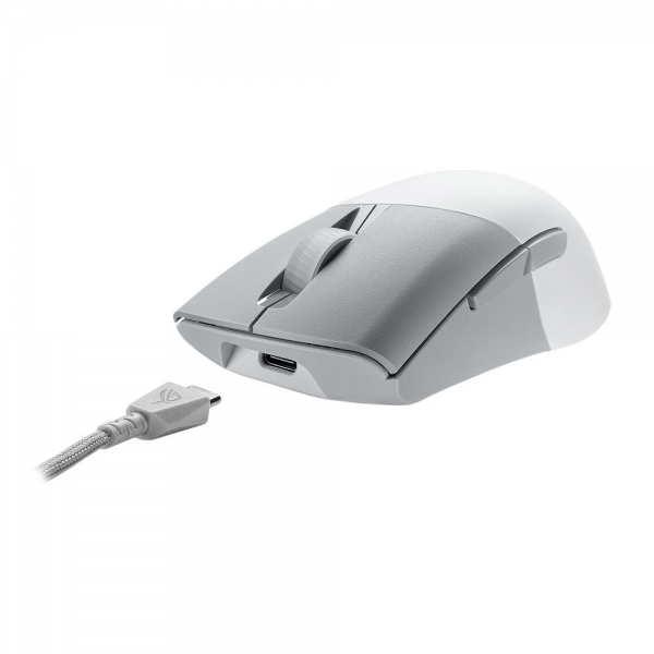 Мышь ASUS P709 ROG KERIS WL AIMPOINT WHT 75g 36,000DPI Bluetooth 5.1 2.4GHz 5buttons