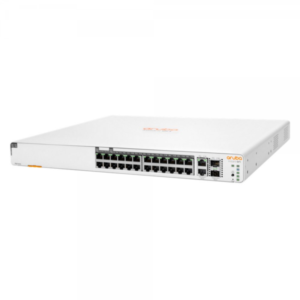 Коммутатор HPE JL807A HPE Aruba IOn 1960 24G 2XT 2XF 370W Managed L2+ 24*10/100/1000 2*10GBase-T 2SFP+ Switch