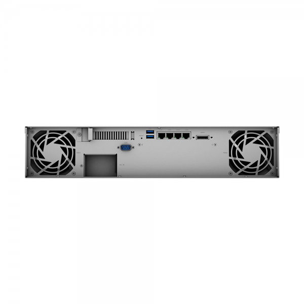 Платформа СХД Synology RS1221+ 8 Bay (Max.12, RX418) 2xM.2 4xGLAN 4GB (Max. 32GB) DDR4 2xUSB