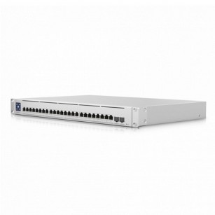 Коммутатор Ubiquiti UniFi Switch Enterprise XG 24 |USW-EnterpriseXG-24| Коммутатор в стойку, 24х 10G RJ45, 2х 25G SFP28