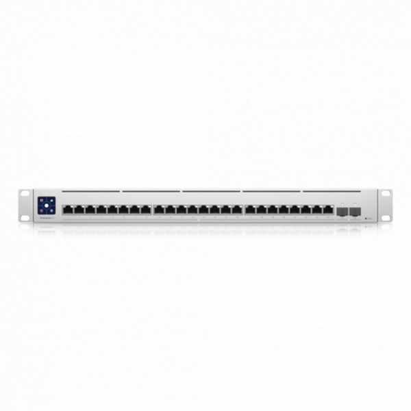Коммутатор Ubiquiti UniFi Switch Enterprise XG 24 |USW-EnterpriseXG-24| Коммутатор в стойку, 24х 10G RJ45, 2х 25G SFP28