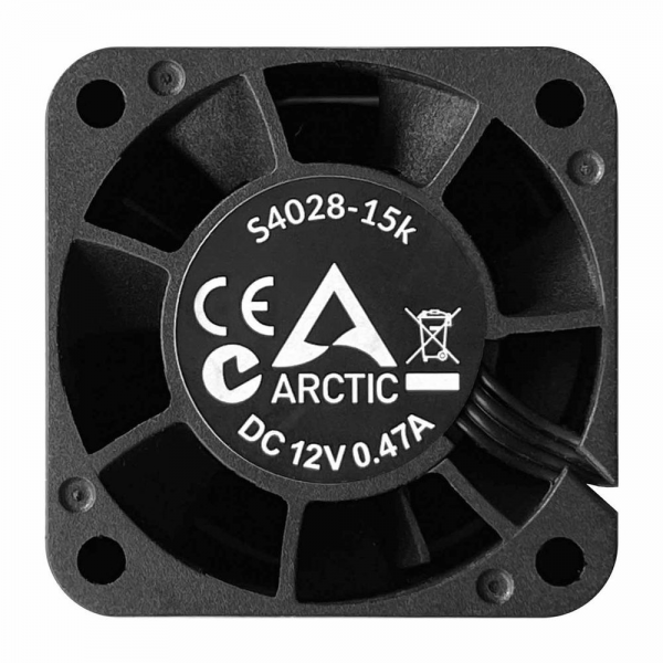 Вентилятор корпусной ARCTIC Cooling S4028-15K 1400-15000rpm Dual Ball Bearing  4-Pin Fan-Connector (ACFAN00264A)