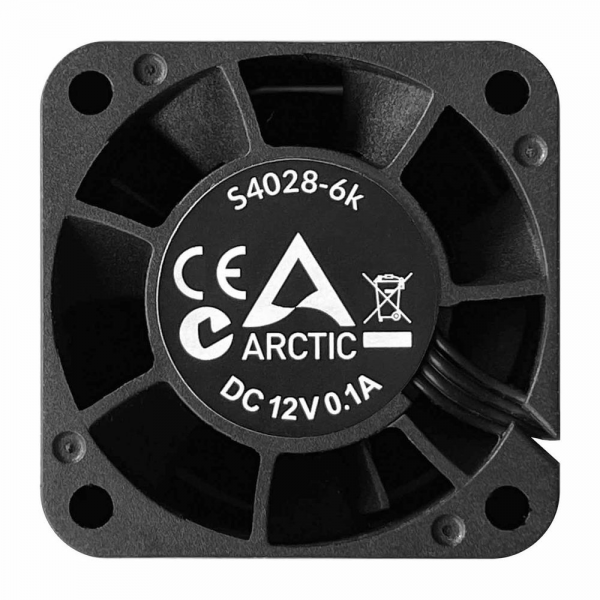 Вентилятор корпусной ARCTIC Cooling S4028-6K 250 - 6000 rpm Dual Ball Bearing  4-Pin Fan-Connector (ACFAN00185A)