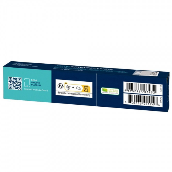 Термопаста Arctic Cooling  MX-6 Thermal Compound 8-gramm (ACTCP00081A)
