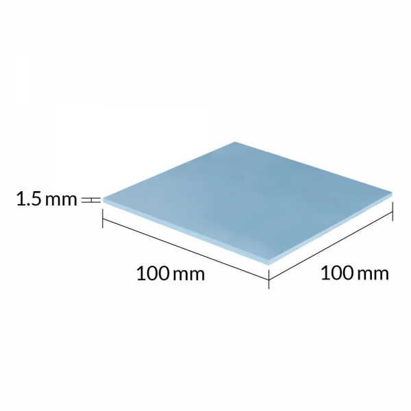 Термопрокладка Arctic Cooling Thermal pad  100x100mm, 1,5mm TP-3 (ACTPD00054A)