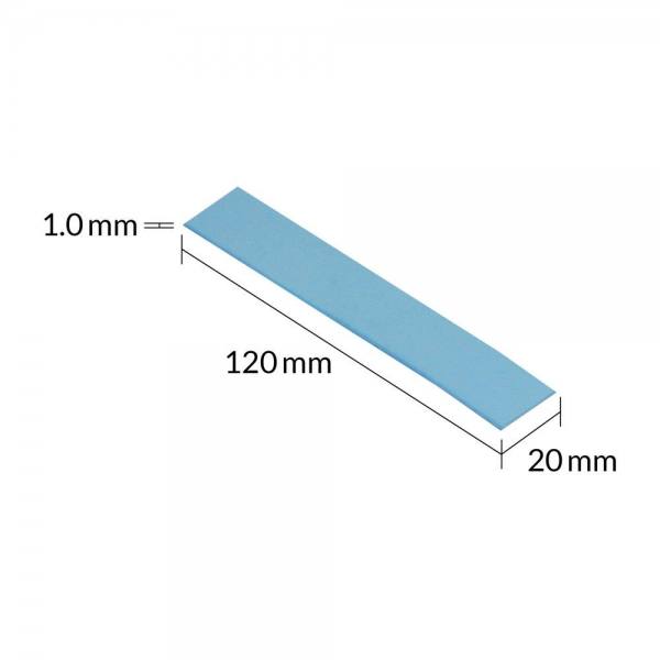 Термопрокладка Arctic Cooling Thermal pad  120x20mm, 1.0mm - 4 Pack TP-3 (ACTPD00056A)