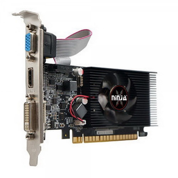 Видеокарта Ninja (Sinotex) GT610 2GB DDR3 64bit VGA DVI HDMI 1FAN LP RTL