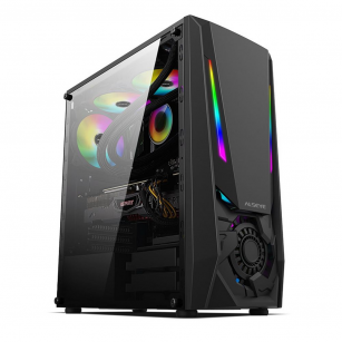 Корпус ALSEYE  Reactor-B Mini-ITX/Micro ATX/ATX, USB2.0*2+HD Audio+USB3.0*1 USB2.0*2+HD Audio+USB3.0*1