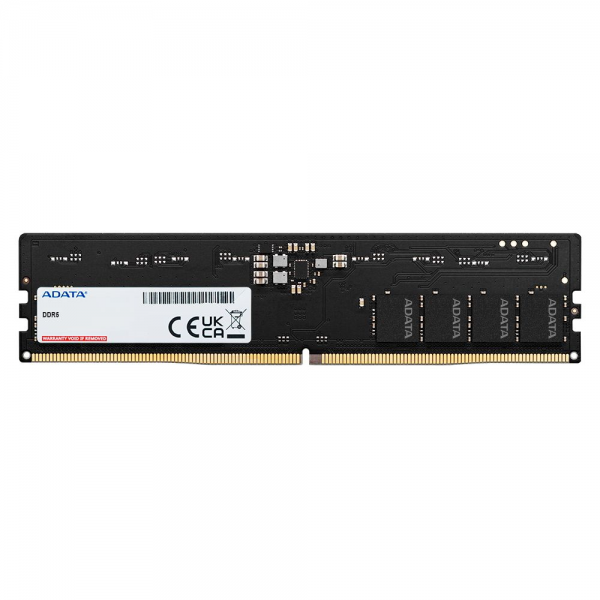 Модуль памяти ADATA 16GB DDR5 5600 U-DIMM CL46-45-45, 1.1V, 288-Pin, On-Die ECC (AD5U560016G-S)