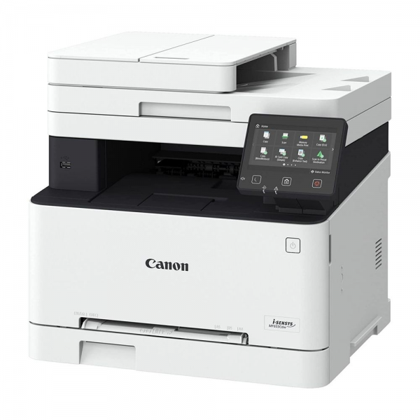 Canon i-Sensys MF655Cdw А4, МФУ, лазерное, цветное, 21стр/мин, 1200dpi, 800МГц, 1024Мб, 50АПД,  250+50, WiFi/AirPrint/USB/Ethernet, 1350стр/картридж, (5158C004)