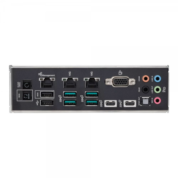 Материнская плата ASUS PRO WS W790E-SAGE SE LGA4677 EEB 8xDDR5 7xPCIEx16 3xM.2 2xUSB-C VGA GLAN 10GLAN