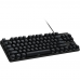 Клавиатура игровая Logitech G413 TKL SE черная, без цифрового блока, механические переключатели, белая подсветка, USB 1,8м, RTL