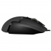 Мышь игровая Logitech G502 Hero16K черная, оптическая (Hero25K) , 100-25600dpi, 1мс, USB 2.1м, 11 кнопок (2 механика), RGB подсветка, утяжелители, под правую руку