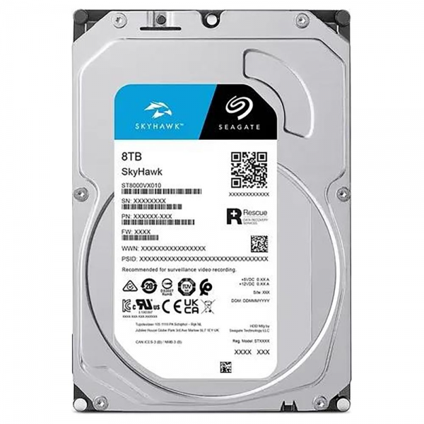 Жесткий диск Seagate SkyHawk Surveillance ST8000VX010 8TB  3.5