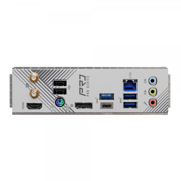 Материнская плата ASRock  RTL B760M PRO RS/D4 WIFI, Socket 1700, Intel®B760, 4xDDR4-3200, HDMI+DP, 2xPCI-Ex16, 1xPCI-Ex1, 4xSATA3(RAID0/1/5/10), 2xM.2, 8 Ch Audio, 1x2.5GLan, WiFi, (2+4)xUSB2.0, (3+2)xUSB3.2, (1+1)xUSB3.2 Type-C™, ATX, 1xPS/2, RTL {}