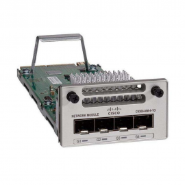 Модуль интерфейсный CISCO Catalyst 9300 4x1Gb SFP Uplink Module, C9300-NM-4G=