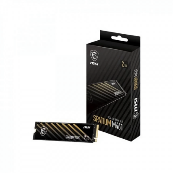 Твердотельный накопитель SSD MSI 2TB PCIe 4.0 NVMe M.2 SPATIUM M461