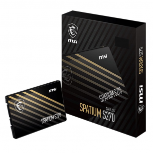 Твердотельный накопитель SSD MSI 960GB SATA 2.5” SPATIUM S270