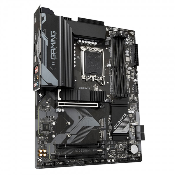 Материнская плата Gigabyte B760 GAMING X, Socket 1700, Intel®B760, 4xDDR5-4800, HDMI+DP, 3xPCI-Ex16, 4xSATA3(RAID 0/1/5/10), 3xM.2, 8Ch Audio, 2.5GLan, (4+4)xUSB2.0, (3+2)xUSB3.2, (1+1)xUSB3.2 Type-C™, ATX, RTL