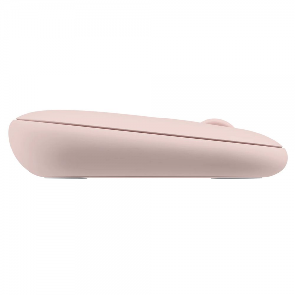 Мышь беспроводная Logitech Pebble M350 Pink розовая, оптическая, 1000dpi, 2.4GHz, USB-ресивер, бесшумная, под обе руки