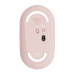 Мышь беспроводная Logitech Pebble M350 Pink розовая, оптическая, 1000dpi, 2.4GHz, USB-ресивер, бесшумная, под обе руки